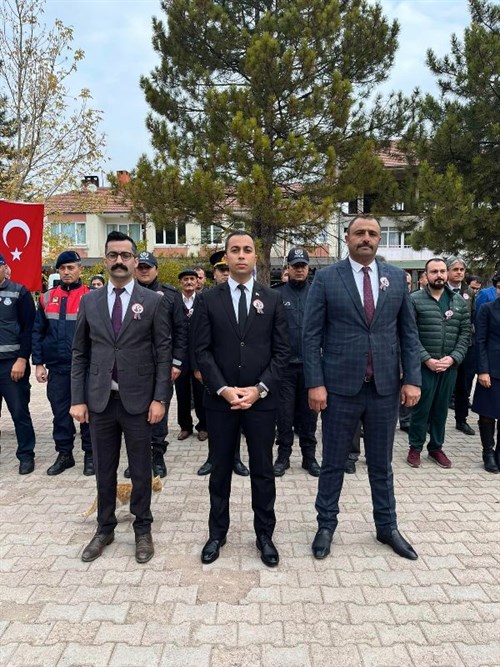 Gazi Mustafa Kemal ATATÜRK’ün vefatının 84. Yıldönümü  İlçemizde gerçekleştirilen törenlerle anıldı.