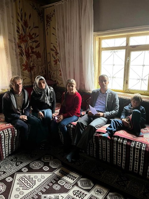 Kaymakamımız Sayın Fatih GÜNER mahalle ziyaretleri kapsamında Gaziler Mahallemizi ziyaret etti.